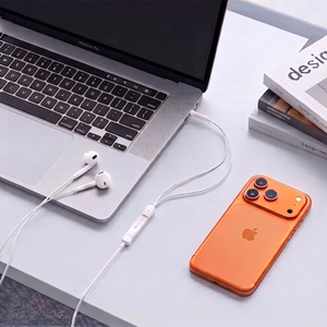 Tech-Protect Ultraboost Core G4 langalliset kuulokkeet 3.5 mm-liitännällä – valkoinen