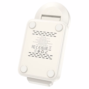 Langaton laturi Hoco 3in1 15W MagSafe-yhteensopiva CQ3 valkoinen