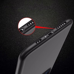 Pehmeä Suojakuori Samsung Galaxy A55:lle - musta