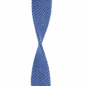 Crong Wave Band braided strap for Apple Watch 38 / 40 / 41 mm and 42 mm (Series 10 / 11), blue
