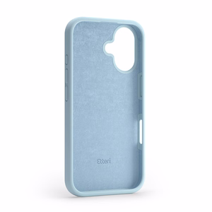 Etteri Silicone case for iPhone 16 Plus 6,7" light blue