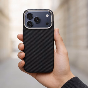 Case for iPhone 17 AIR K-Look compatible with MagSafe black