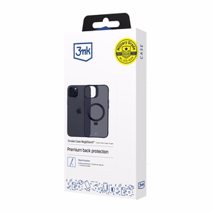 3MK Smoke Case iPhone 15 Plus Magsafe & Stand Suojakuori