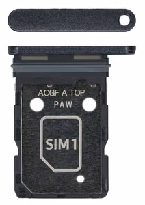 SIM card holder Samsung A376 A37 5G Grey original (service pack)