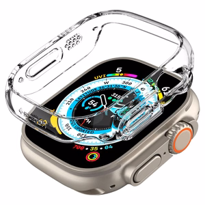 Spigen Thin Fit Suojakuori Apple Watch Ultra 1 / 2 / 3 (49 mm) - Läpinäkyvä