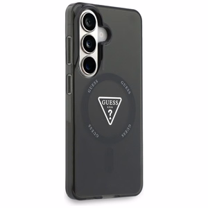 Guess IML Gradient Triangle MagSafe Suojakuori Samsung Galaxy S26:lle musta