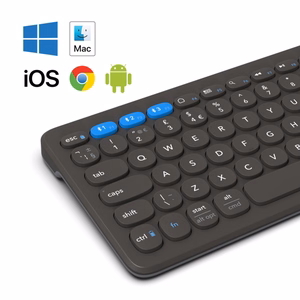 ZAGG Pro Keyboard Mid Size-hiilenharmaa-UK (langaton lataus latausalustalla)