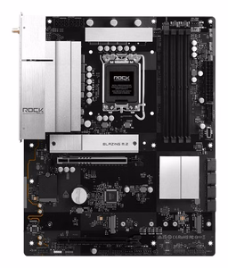 ASROCK B860 Rock WiFi 7 Intel B860 LGA 1851 (Socket V1) ATX RAM DDR5-SDRAM 4xSlots Wi-Fi Yes Bluetooth Yes 3xNumber of M.2 (M) slots B860ROCKWIFI7 (Mainboard)