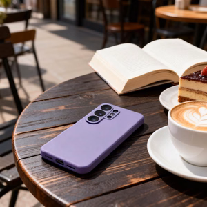 Tech-Protect Smart Wallet suojakuori Samsung Galaxy S26 Ultra:lle violetti