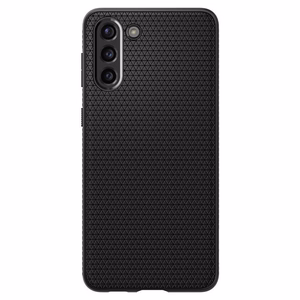 Spigen Liquid Air kotelo Samsung Galaxy S21 - Matta musta