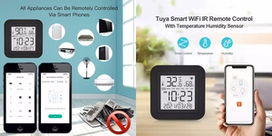 TUYA Smart IR Remote with Humidity and Temperature Sensor, Wi-Fi