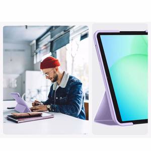TechProtect SmartCase case for Samsung Galaxy Tab A9 / A11 8.7 X110 / X115 / X133 / X135 - purple