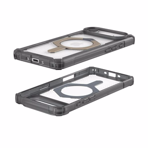 UAG Urban Armor Gear Suojakuori PLASMA XTE MagSafe-yhteensopiva IPHONE 17 Air:lle tuhka / titaani