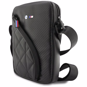 BMW Carbon Pockets & Metal Logo 8" Tablettilaukku - musta