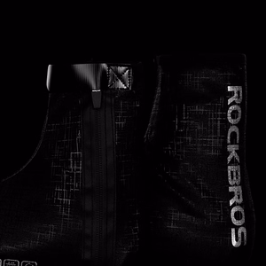 Rockbros LF1081 tuulen- ja vedenpitävät kengänsuojat 42-46 cm - musta