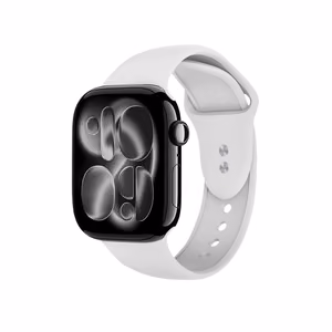 Crong Liquid Apple Watch band, 44/45/46/49 mm, white