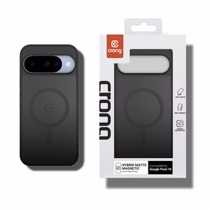 Crong Hybrid Matte Magnetic MagSafe case for Google Pixel 10, black