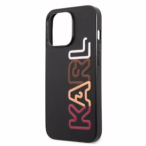 Karl Lagerfeld Multipink tuotemerkin kotelo iPhone 13 Pro / iPhone 13 - musta