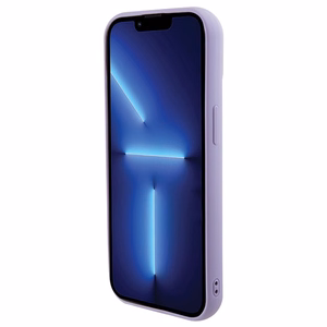 Guess Sequin Script Metal Suojakuori iPhone 15:lle - violetti