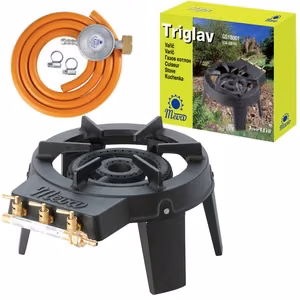 Meva TRIGLAV 3-polttiminen teollisuuskaasuliesi, 9 kW