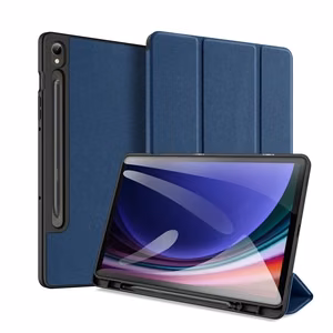 Dux Ducis Domo Suojakuori Samsung X400/X406 Tab S10 Lite/X520/X526 Tab S10 FE/X510/X516 Tab S9 FE - tummansininen