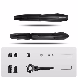 Rockbros FK-880 etu- ja takalokasuojat polkupyörään 24" pyörille - mustat
