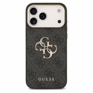 Guess 4G Big 4G Classic Logo -suojakuori iPhone 17 Pro Max - musta ja kulta