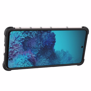 Honeycomb tapauksessa panssaroitu suojus geelirunko Samsung Galaxy A73 sininen