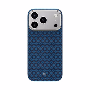 Benks Magnetic Armor Air Armor Grid Kevlar Suojakuori Metal Frame 600D (0069) iPhone 17 Pro:lle sininen