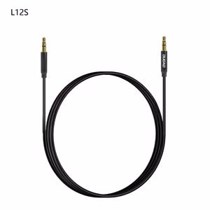 Dudao L12S AUX-kaapeli mini jack 3.5mm 1m 3-napainen stereo - musta