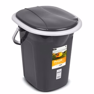 GreenBlue GB320AG – kannettava retki-wc, 19 l, harmaa