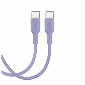 Puro ICON USB-C - USB-C -kaapeli 1,5 m - violetti