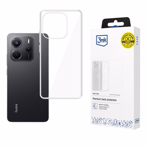 3mk Clear Case 1,2mm Suojakuori Xiaomi Redmi Note 14 4G