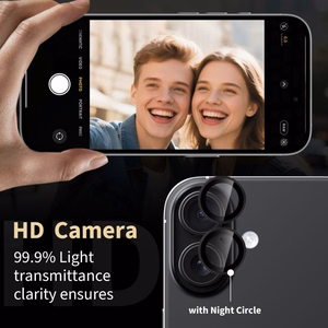 Tech-Protect Camring Fit+ Camera Cover for Xiaomi Redmi Note 15 Pro 5G / 15 Pro+ - Black
