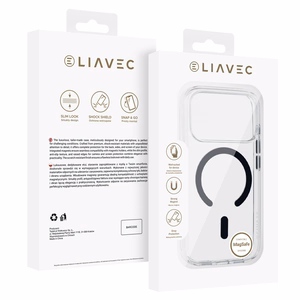 Liavec Pure Suojakuori iPhone 17 Pro Max:lle musta