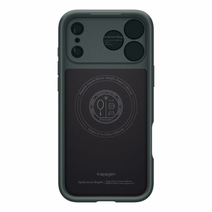 Spigen Optik Armor MagSafe Suojakuori iPhone 17 Pro:lle - vihreä