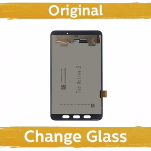 LCD Näyttö yhteensopiva Samsung T570 / T575 Tab Active 3 musta (Uusittu: Kiina)
