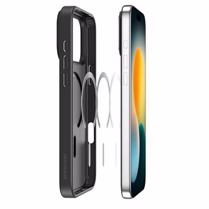 DUX DUCIS YIND Suojakuori (avoin rengas) iPhone 17 Pro:lle - Musta