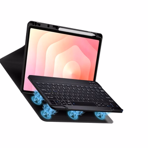 Tech-Protect SC Pen -suojakuori Bluetooth-näppäimistöllä Samsung Galaxy Tab S12+ 12.4" X840 / X846B -mallille, musta