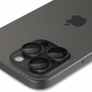 Spigen Glas.tR EZ Fit Optik kamerasuoja iPhone 14 Pro / Pro Max / 15 Pro / Pro Max / 16 Pro / Pro Max 17 Pro / 17 Pro Max - musta 2 kpl.