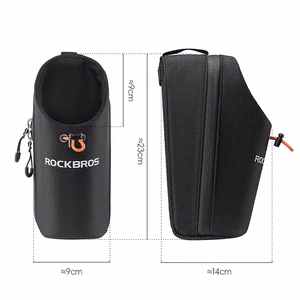 Rockbros P002 Handlebar Bag Compatible with Scooters and Folding City Bikes 1.5L - Black