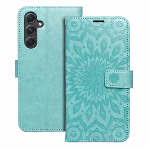 MEZZO lompakkokotelo SAMSUNG A54 5G mandala-kuvio, vihreä