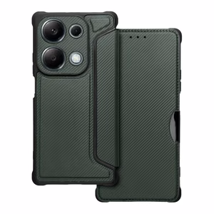 RAZOR Book XIAOMI Redmi Note 13 Pro 4G / POCO M6 Pro 4G:lle tummanvihreä