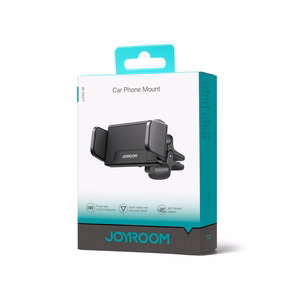 Joyroom auton puhelinteline ilmastoinnin ritilään musta (JR-ZS377)
