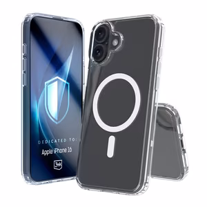 3mk Armor MagCase iPhone 16:lle - Läpinäkyvä