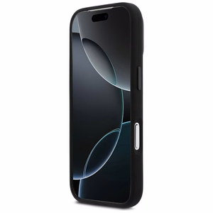 BMW M Silicon Tricolor Line MagSafe Suojakuori iPhone 17 Pro - musta
