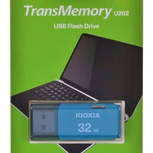 Kioxia TransMemory U202 USB-muistitikku 32 GB USB Type-A 2.0 sininen