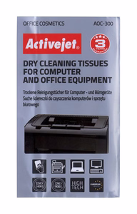 Activejet AOC-300 – nukkaamattomat puhdistusliinat, 24 kpl