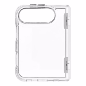 Läpinäkyvä Forcell F-Protect 4sD-i Clear 2.5 mm Premium Hinge suojakuori iPhone Duo -puhelimelle