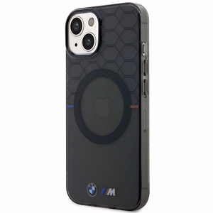 BMW Pattern MagSafe Suojakuori iPhone 14 Plus:lle - harmaa